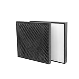 Compatible for Samsung AC-505CMAGA AC-505CMASC Air Purifier, 2-in-1 Carbon HEPA Filter CFX-2HMA CFX-2DMA 339×339×40mm