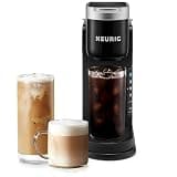 Keurig K-Café Barista Bar Single Serve Coffee Maker, with 3 Brew Sizes, Hot and Cold Brew Capabilities, 2oz Coffee Shot Button, Black (Renewed)