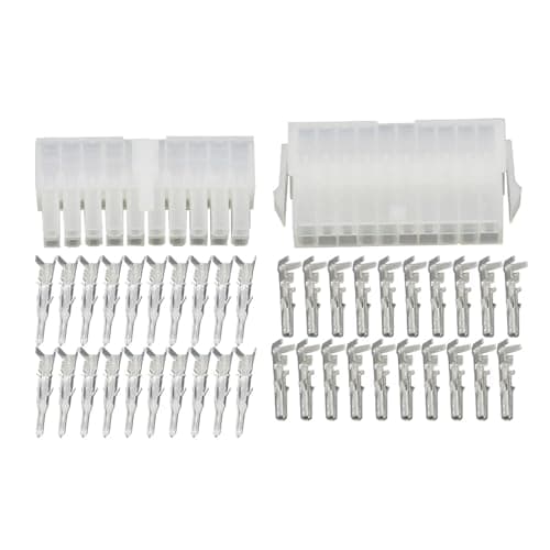 YFGHJ 1 Sets 5557/5559 2/3/4/5/6/7/8/9/10/11/12/14/16/18/20/24Pin 4.2mm Pitch Terminal Pin Header Wire Connector Adaptor(1 Sets 20 Pin)