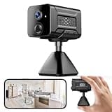 Pallton Mini Security Camera, Indoor WiFi Camera with Night Vision, Motion Detection, Remote Viewing