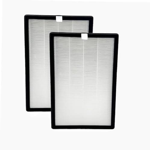 JISIZKY Replacement Air Filter Fit for HIMOX H04 AIR Purifier,H13 True HEPA 4-Stage Filtration High-efficiency Activated Carbon Filter(2Pack)