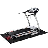 BUCKLOS Treadmill Mat for Carpet and Hardwood Floors Non-Slip Floor Protection 6MM Thick 36"x72" Exercise Equipment Mat for Under Treadmill Compatible with Peloton Bike, Indoor Spin Bike, Elliptical