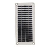 Fafeicy 30W Portable Solar Panel, Polycrystalline Silicon Solar Panel Kit with DC 12V 24V Controller, Suction Cups and Cables, for Camping RV Shed Battery Charging