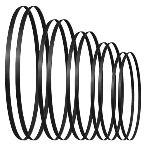 10 Pieces Turntable Belt Repair Set Rubber Drives Belts Phonograph Rubber Texture Perfect for Record Player Turntable