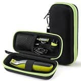 Hard Travel Carrying Case, Hard Case for Electric Trimmer and Shaver, Travel Organizer Carrying Bag for QP2520 QP2530 QP2620 QP2630- Black