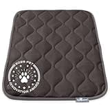 Paw Inspired Washable Padded Crate Mats for Dogs | 29” x 18” Pad, Fits 30-inch Kennels | Leakproof, Waterproof Bottom, Plush Pet Beds (Gray)