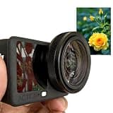 Macro Lens Compatible with DJI Osmo Action 6, Adjustable Focusing Distance 11cm to 75cm, Close Up Camera Lens Accessories for Action Camera, Macro Photography for Nature
