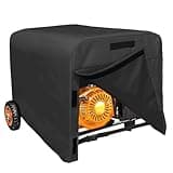 Generator Cover For Briggs & Stratton P6300TFi 2022–2026, Heavy Duty Waterproof Generator Cover with Side Access Panel 420D Oxford Portable Generator Storage