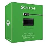 Microsoft Official Xbox One Play and Charge Kit (Bulk Packaging) (Renewed)