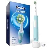 Oral-B Pro 1000 CrossAction Electric Toothbrush, Green