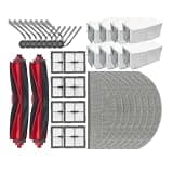 Main Side Brush Dust Bag Mop Filter，Compatible with Roborock Q8 Max Pro Plus / Q8+ / Q10 X5 / Q10 PF / Q10P Parts Accessories(Set R)