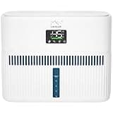 LAVIEAIR Evaporative Humidifiers for Bedroom, Living Room, Nursery, Large Room up to 300 ft², Mist-free No White Dust Top Fill Humidifier for Baby, Plants, 5L Tank, Max 48H Runtime, Easy to Clean