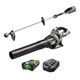 EGO POWER+ Combo, Cordless Trimmer and Blower, 15" Trimmer for Weeds and Grass with Rapid Reload and Cordless Electric 530 CFM Blower, Includes 56V 2.5Ah Battery and Charger - ST1502LB