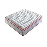 Calivox Hybrid Mattress, Queen 10 Inch Memory Foam Mattress in a Box with Pocket Spring Coils, Fiberglass-Free Medium Firm Bed Mattress for Bedroom