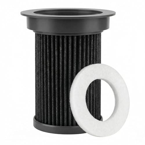 Aucleia KQ-20 Filters Replacement with Aromatherapy Pads, 2-in-1 True HEPA Replacement Filter, High-Efficiency Filter for Aucleia Mini Portable Air Purifier, Captures Smoke Dust Pollen & Odors, 1-Pack