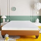 Full Mattress, Gel Memory Foam Mattress, 6 Inch Medium Firm Mattress in a Box, White Jacquard Cover, Cooling Foam Layers, 54 75 6 in
