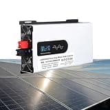 6000W Pure Sine Wave Power Inverter, DC 12V/24V/48V to 110V/220V AC with LCD Display, for Home, RV, Truck and Off-Grid Solar Power Use 12V6000W