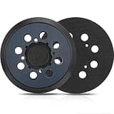 Gnellkoor Sander Pad Replacement for Dewalt, 2 Pack 5" 8 Hole Hook and Loop Orbital Sander Pad Compatible with DeWalt DWE6421 6421K DWE6423 6423K DCW210B Random Orbital Sanders (4 Screw Holes)