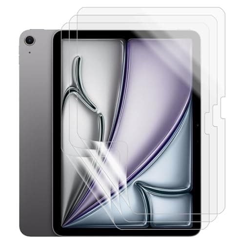 3pcs Soft Pet Film Screen Protector for Apple iPad Air 11 Inch 7th Gen M3 2025 2026 Guard Bulk