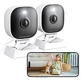 2K Cameras for Home Security Indoor/Outdoor,Inside Cameras for House/Baby/Elder/Pet,Wired Wifi Camera,Plug&Play,Color Night Vision,2-Way Audio & 24/7 Recording,Support Cloud/Memory Card(Not Included)