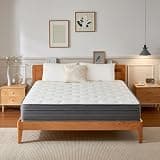 Gojef home Queen Size Mattress, 12 Inch Hybrid Memory Foam Mattress in a Box with Pocket Springs, Medium Firmness, Pressure Relief & Motion Isolation, CertiPUR-US Certified
