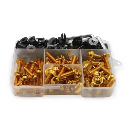Fairing Bolts Kit Screw(Gold)