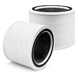 2-Pack Core 200S Replacement Filter Compatible with LEVOIT Core 200S Core 200S-P Smart WiFi Air Purifier, Fit for Levoit Core 200s Replacement Filter,3-Stage H13 Grade True HEPA Filter, Core 200S-RF