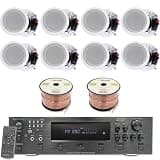Technical Pro Home Theater System Kit - 6 ch 6000 Watts Bluetooth Amplifier