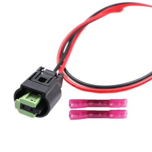Domiloud Coolant Temperature Sensor Connector Compatible with Chevrolet Buick GMC Plug Pigtail Harness Wiring
