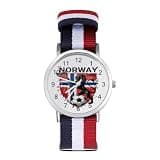 ZMYAPQO Norway 2026 Soccer Football Watches for Men