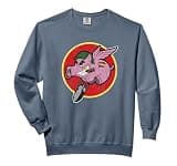WWII Vintage Insignia Flying Pig Military Retro Patch tshirt Comfort Colors Adult Sweatshirt