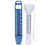 Pool Thermometer Set Multi Unit Floating Water Thermometer with Lanyard for Swimming Pool Hot Tub Spa