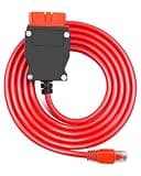 OCHIKI 7 Ft VOE OBD to Ethernet Adapter Fit for Volvo Vehicles Based on SPA CMA Platform 2016+ Replace 9513108 9513062, OBD Cable Compatible with VIDA PC Software or Third-Party Software