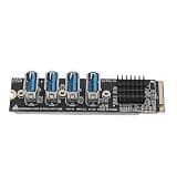 Omquot M.2 PCIe Expansion Card with 4 Ports PCIe X1 for Improved Connectivity Solutions. Durable PCB Material