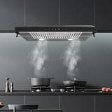 30 Inch Under Cabinet Range Hood Kitchen Exhaust Hood (Black)