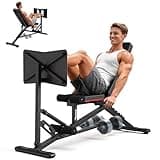 PASYOU Leg Press Machine, Adjustable Weight Bench with Leg Extension, 1300LBS Weight Capacity Leg Press Machines for Home Gym Full Body Exercise, Leg Workout Equipment with Dumbbell Rack