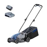 Kraftsense 14" Cordless Lawn Mower, 40V Lightweight Push Mower with 4.0Ah Battery & Charger, Ultra-Quiet Motor for Small Yards, Lawn Care, Backyard Maintenance