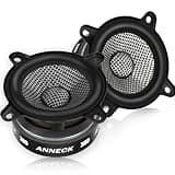 SCBPAUD 3.5" Speakers Car Audio 600W Peak Power - Carbon Fiber Cone Woofers for Deep Bass & Crystal Clear Audio, Easy Install for Cars,Trucks, SUVs, DIY (2-Pack)