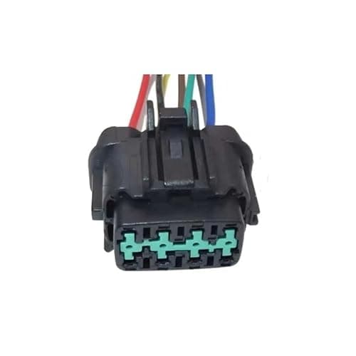 YHKOSXC 1/5/10 Set Car Headlight Connector Pigtail Harness Plug Wiring 8-Pin Fit for 26010CF40B 26010CD027 0090-740 CT8-0011(5PCS)