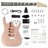 DIY 170-Style Electric Guitar Kit Mahogany Body Burlywood