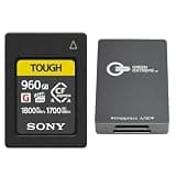 CEA-G Series Tough 960GB CFexpress Type-A Memory Card with Green Extreme USB-C 3.2 GEN 2 CFEXPRESS