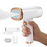 Portable Travel Steamer for Clothes - Handheld Foldable Clothing Steamer Iron Removes All Fabrics Wrinkles with 1000W High Power, Effectively Make Clothes Soft & Smooth