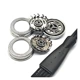 3pcs Replacement Shaver Head ,Compatible For HQ56 HQ55 HQ4+ HQ3 YQ6008 YQ6108 HQ6900 HQ6990 HQ6843 HQ300 HQ64 HQ916 In Razor Blade