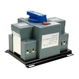 Automatic Transfer Switch 63A 2P 110V/220V, Dual Power ATS Changeover Switch, Auto Manual Generator Transfer Switch with Indicator Light and IP63 Protection for Backup Power, Bank, Office, Elevator