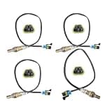 4Pcs Oxygen O2 Sensor Compatible with Chevrolet Chevy Captiva Sport Equinox Impala Traverse Buick Allure Enclave Lacrosse Cadillac SRX GMC Acadia Terrain 2009 2010 2011 2012 2013 2014 2015 2016 2017