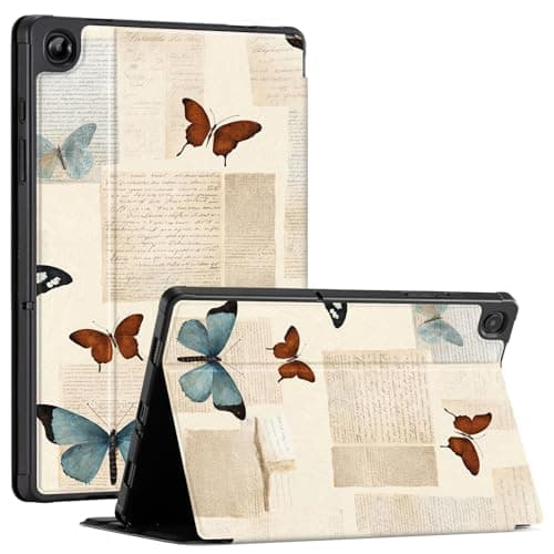 CoBak Case for Samsung Galaxy Tab A11+ Plus 11” 2025, Multi-Viewing Angles, All New PU Leather Folio Stand Cover with Auto Sleep Wake Feature for Samsung Galaxy Tab A11+ Tablet 11-inch, Butterfly