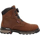 ROCKY Rams Horn BOA Composite Toe Waterproof Work Boot, Crazy Horse, Size 10(W)