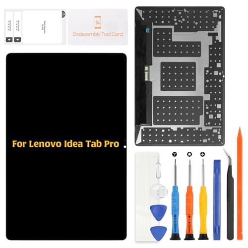 A-MIND Original Screen Replacement for Lenovo Idea Tab Pro 12.7" Black LCD Display Touch Digitizer Assembly for TB373FU TB375FC