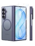 TORRAS Magnetic Shockproof for SamsungGalaxy Z Fold 8 Ultra Case Voilet