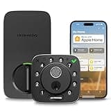 ULTRALOQ Bolt Fingerprint Smart Lock with Door Sensor, Built-in WiFi, Works with Apple Home, Alexa, Google, SmartThings, Keyless Entry Deadbolt with App, Code, Remote Control, Auto Unlock, Auto-Lock